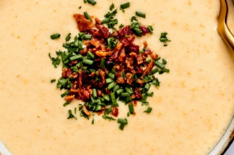 High-Protein Cream of Protein Soup served in a bowl, rich in flavor and nutrition.