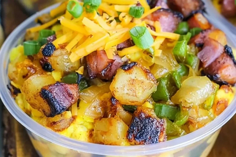 Make ahead breakfast bowls with healthy ingredients for convenience and energy.