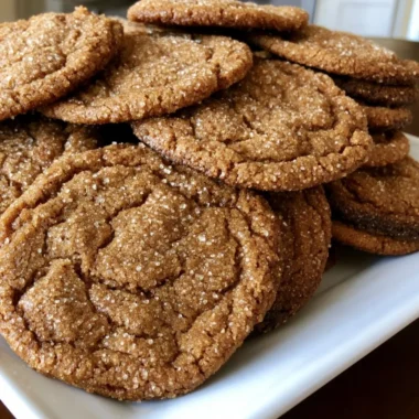 Delicious old-fashioned molasses sugar cookies ready for baking