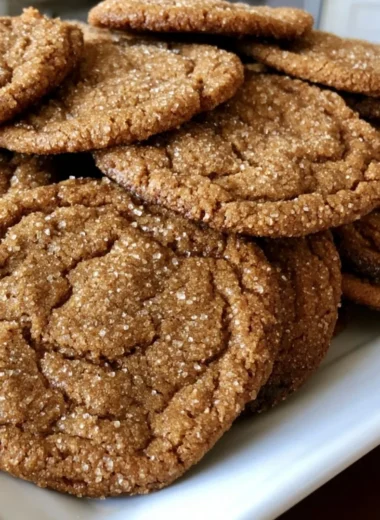 Delicious old-fashioned molasses sugar cookies ready for baking